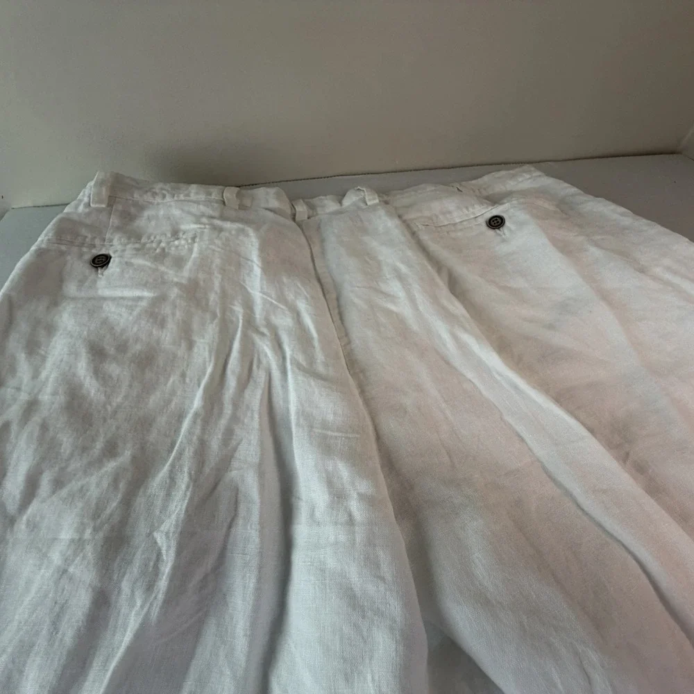 JoS.‎ A Bank Men's White Linen Blend Reserve Shorts Size 44R NWT Beach Vacation